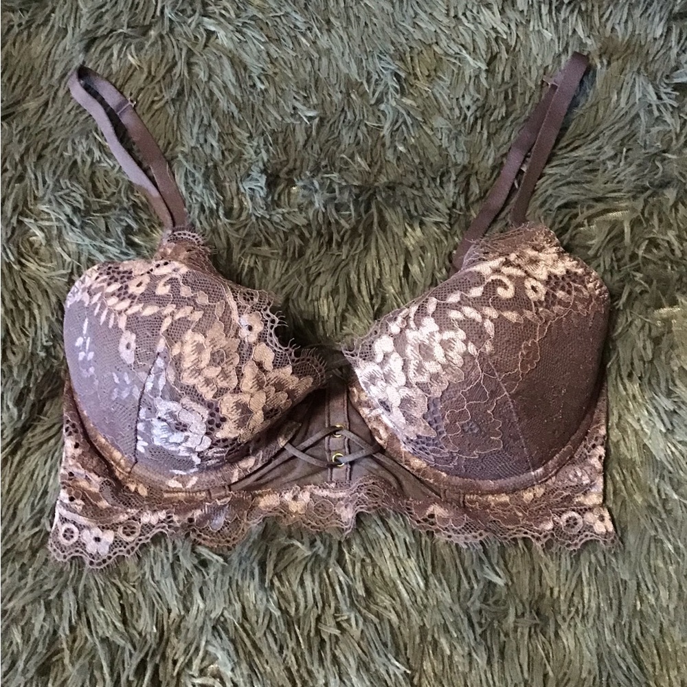 La Senza 32D Purple Diva Adjustable Multi-Way Bra. Never worn